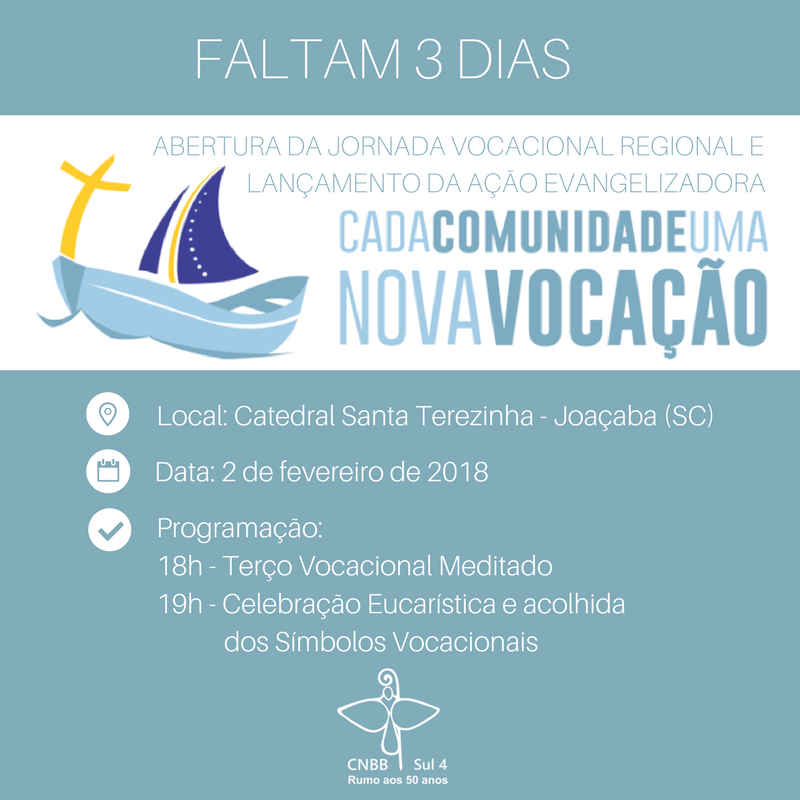 Dioceses de Santa Catarina iniciam a Ação Evangelizadora: Cada Comunidade uma Nova Vocação no Dia Mundial da Vida Consagrada
