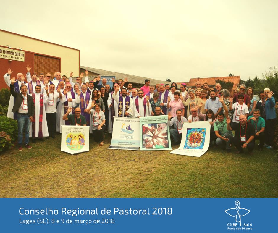 Ação Vocacional é realizada durante o Conselho de Pastoral do Regional Sul 4 da CNBB