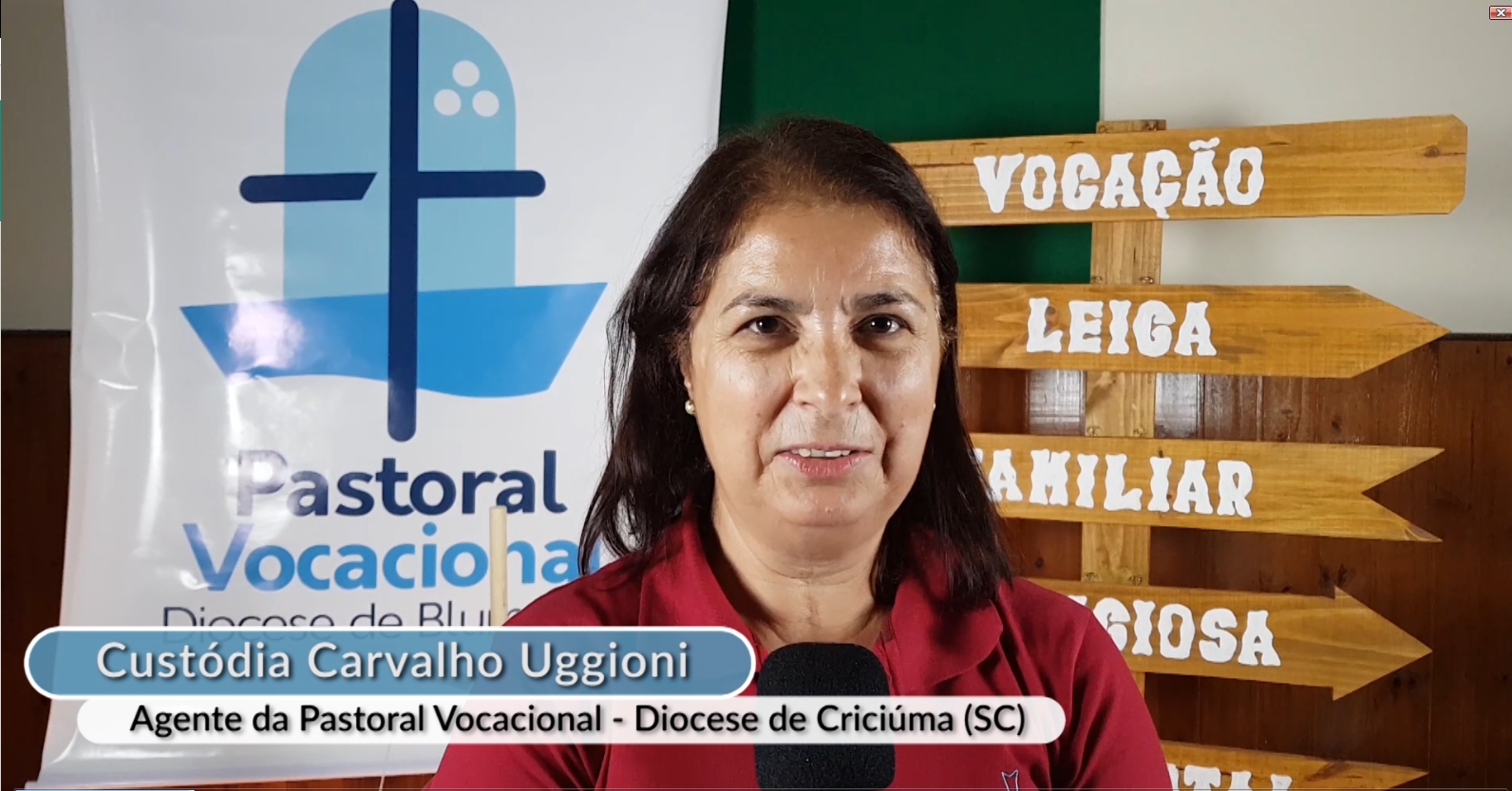 Testemunho da Custódia, mãe de uma Freira – Diocese de Criciúma