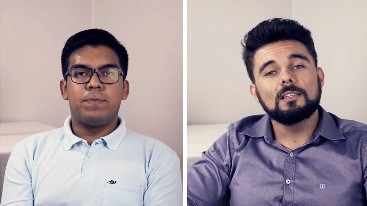 Testemunho vocacional de dois jovens candidatos ao sacerdócio