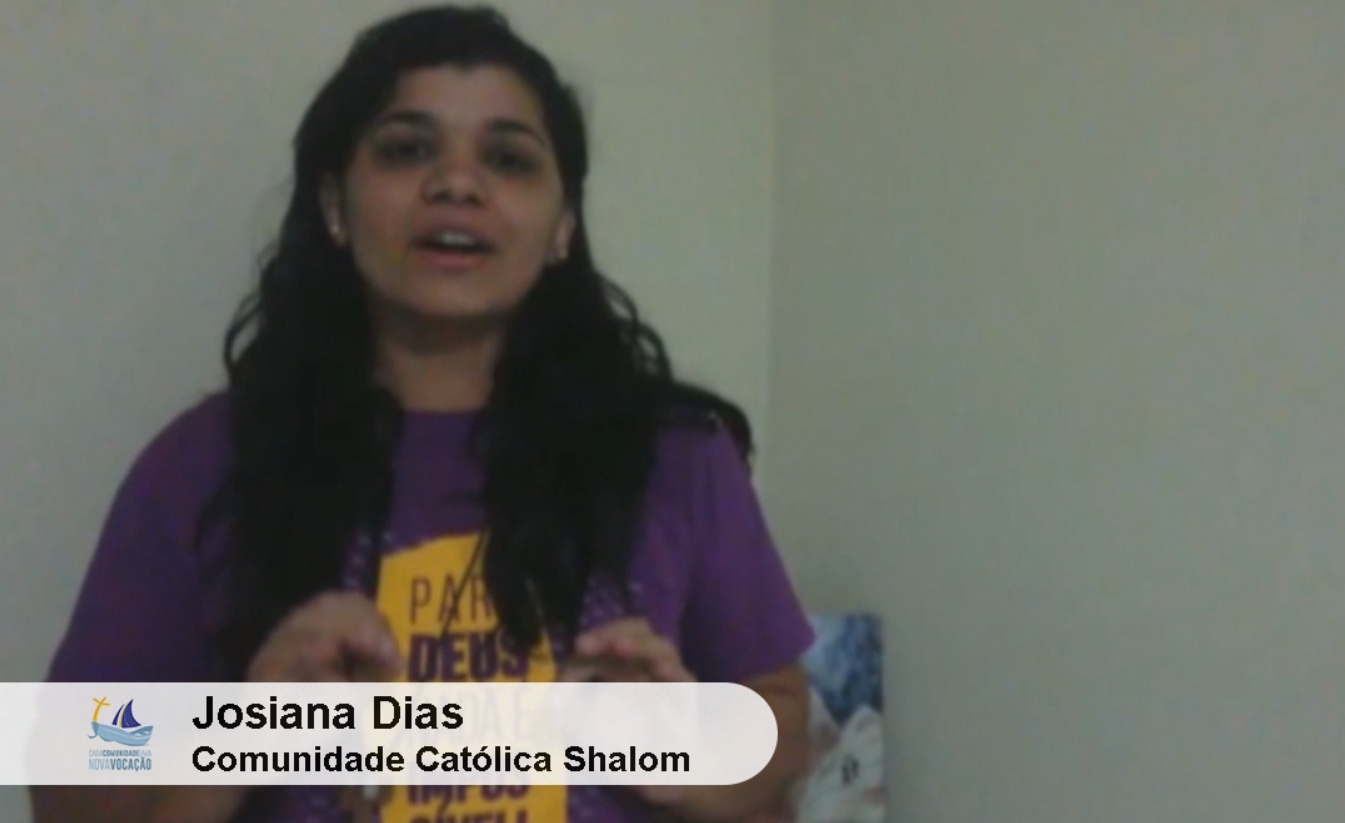 Testemunho Vocacional de Josiana Dias da Diocese de Joinville