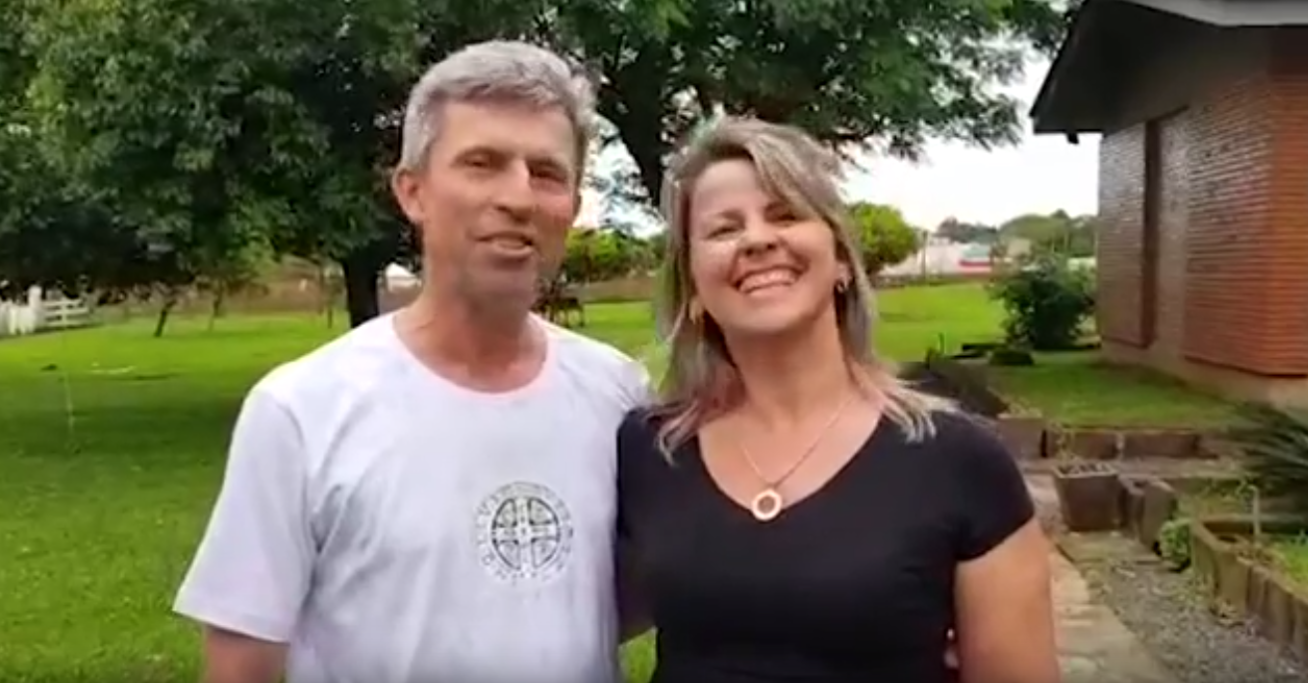 Testemunho – Rosângela Pretto Pereira e Diovane Filippin